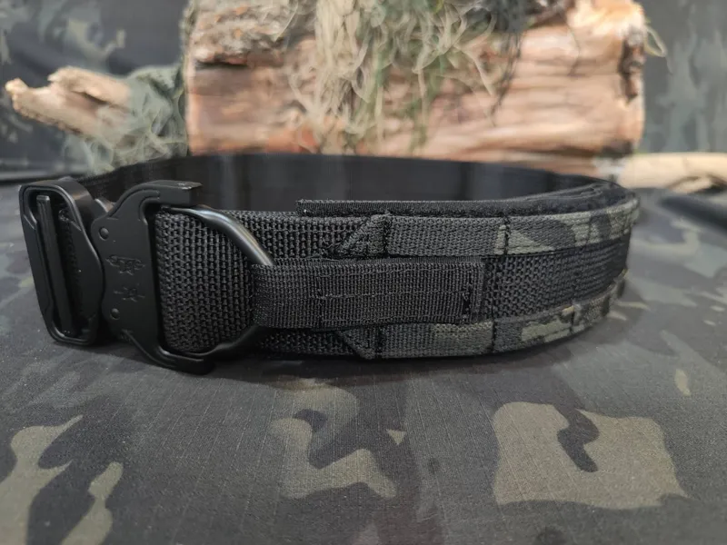 Cork Gear 1.75 Combat Belts with D Ring · Multicam Black
