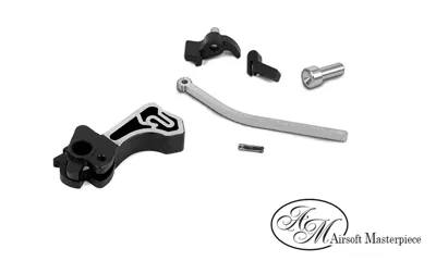CNC Steel Hammer & Sear Set for Marui Hi-Capa (Infinity SV) - Airsoft Masterpiece
