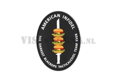 American Infidel Rubber Patch Color - NLTactical BV