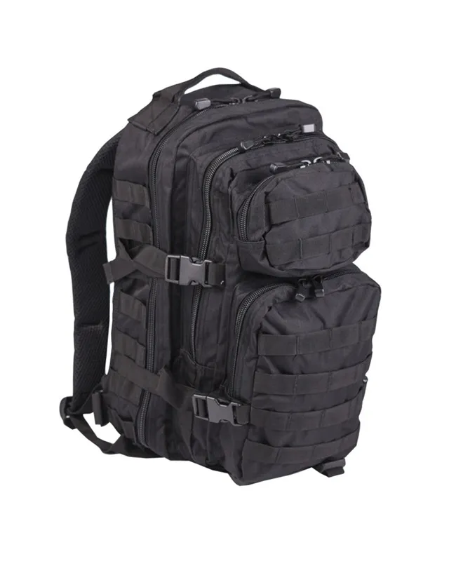 MilTec US Assault Small · Negro