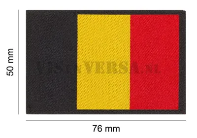 Belgische Vlag 50 X 76mm - Claw Gear