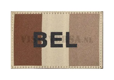 Belgische Vlag 50 X 76mm - Claw Gear