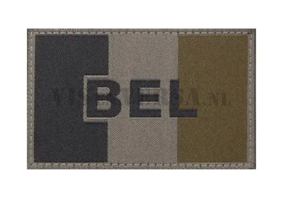 Belgische Vlag 50 X 76mm - RAL7013 - Claw Gear