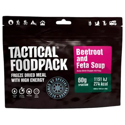 Comida Sopa de Remolacha y Feta (Vegetariano) - Tactical Foodpack