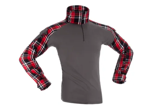 Invader Gear Flannel Combat Shirt · Rojo