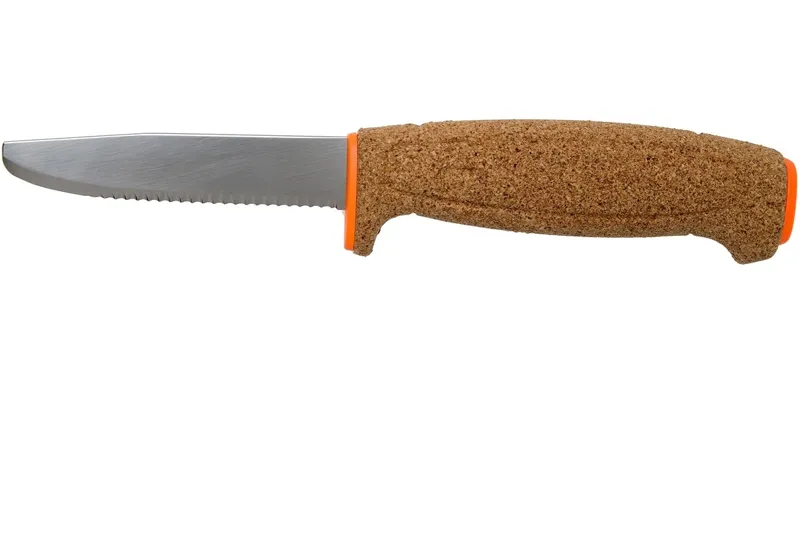 Morakniv Floating Serrated Knife - Oranje