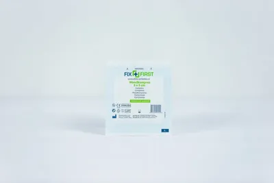 Gaaskompres 5 X 5cm - FixFirst