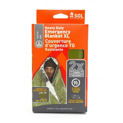 Heavy Duty Emergency Blanket XL - SOL