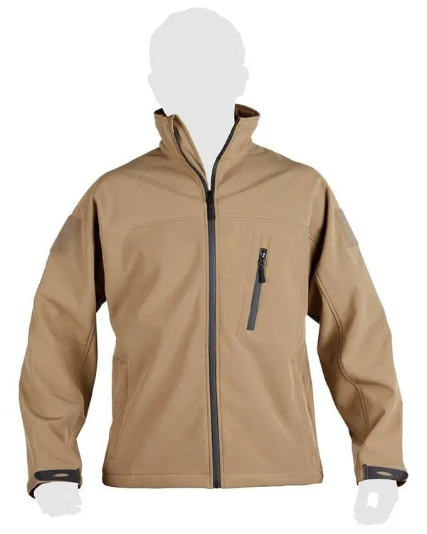 NLTactical BV KU Trooper Tactical Soft Shell Jacket · Coyote tan