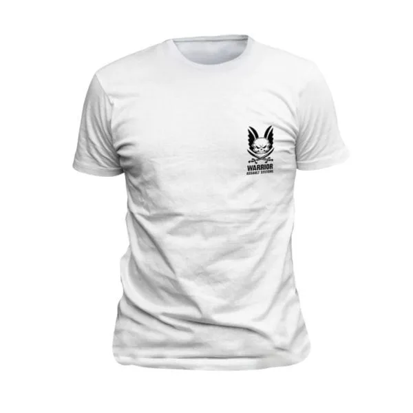 Warrior Logo T-Shirt · Blanco