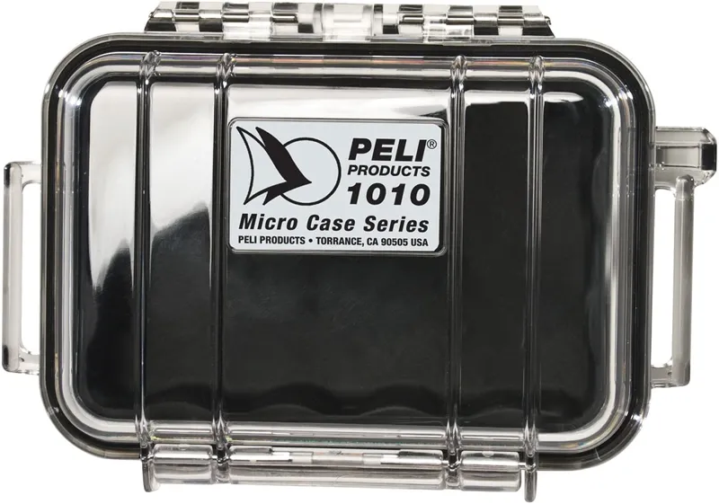 Peli Micro Case 1010 - Clear · Negro