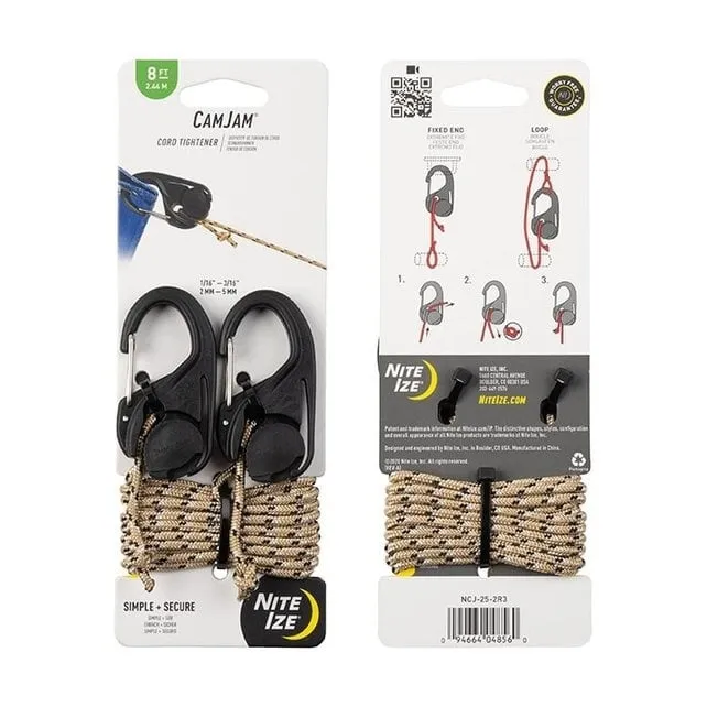 Nite Ize CamJam 2PK Rope · Tan / FDE