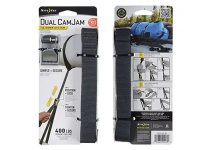 Dual CamJam W/ 12" Strap - Nite Ize