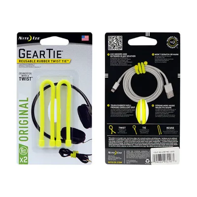 Gear Tie 6" 2 Pack - Nite Ize
