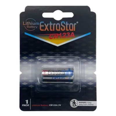 Pila Litio CR123A JCR123A - EXTRASTAR