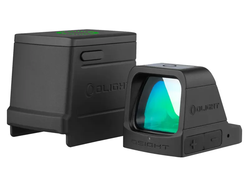 Olight Green Dot · Negro