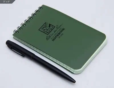 Pocket Top Spiral Notebook 10 x15cm - Drab - Rite in the Rain