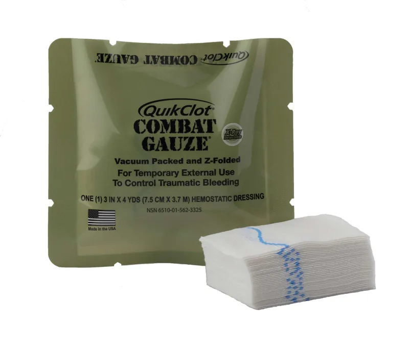QuikClot Combat Gauze Z-Fold