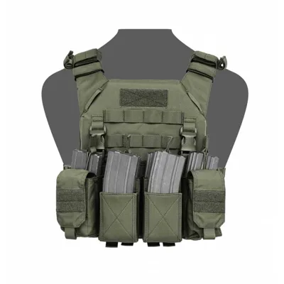 Recon Plate Carrier W Pathfinder Chestrig - Drab - Warrior