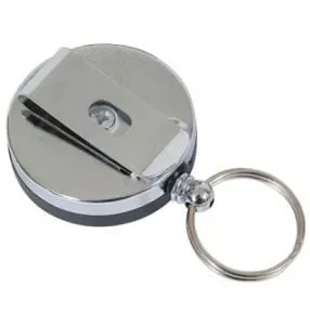 Retractable ID Card & Key Holder - Viper
