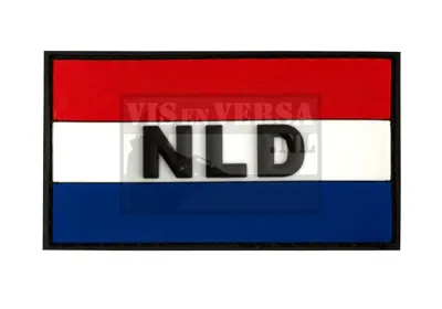 Rubber Badge - Nederlandse Vlag - NLTactical BV