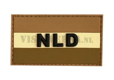 Rubber Badge - Nederlandse Vlag - NLTactical BV