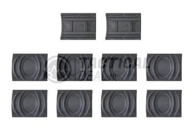 Rubber Rail Cover - Zwart - Element