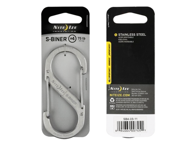S-Biner #4 - Zilver - Nite Ize