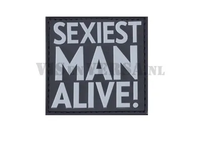 Sexiest Man Alive Rubber Patch - NLTactical BV