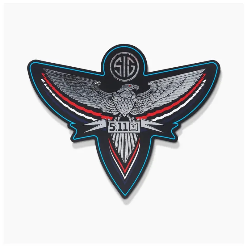 5.11 Tactical Sig Sauer x Chrome Eagle Sticker