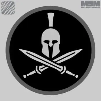Spartan Helmet Patch - SWAT - MilSpec Monkey