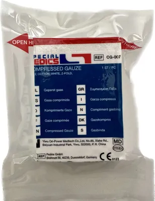 SpecMed Compressed Gauze Z-Fold - Special Medics