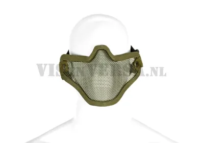 Steel Half Face Mask - Drab - Invader Gear
