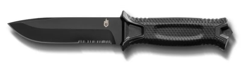 Gerber Strongarm Fixed Serrated · Negro