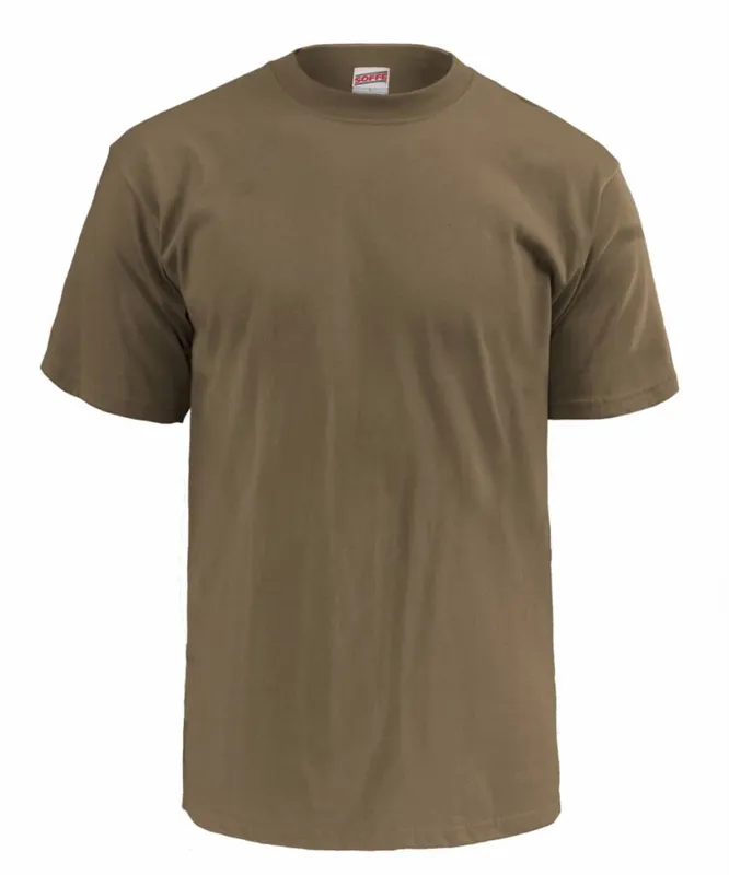 Soffe T-Shirt, 3 Pak · Tan / FDE