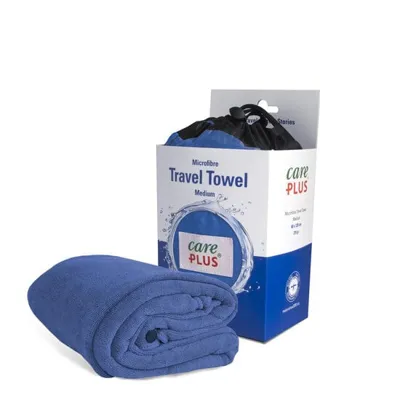 Travel Towel Microfibre 60 X 120cm - Dolomite - Care Plus