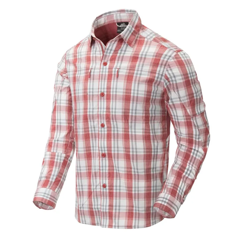 Helikon-Tex Trip Shirt Nylon Blend - Plaid · Rojo