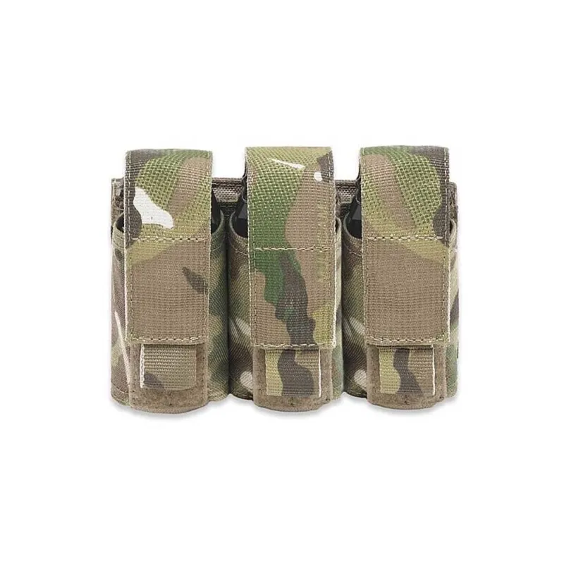 Warrior Triple 40mm Grenade/ Flashbang Pouch · Multicam