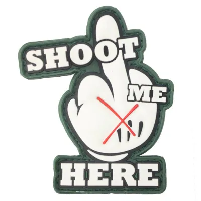 Goma Relieve Shoot Me Here - SIMPLEMENTE AIRSOFT