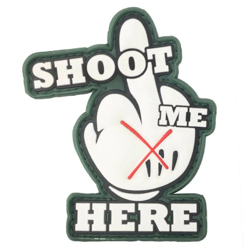 SIMPLEMENTE AIRSOFT Goma Relieve Shoot Me Here