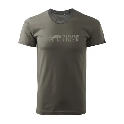 TT Logo Shirt - Stone - Tasmanian Tiger