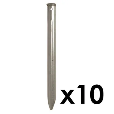 Piquetas de Aluminio 23cm 10U - Mil-Tec