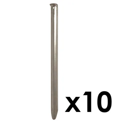 Piquetas de Aluminio 30cm 10U - Mil-Tec