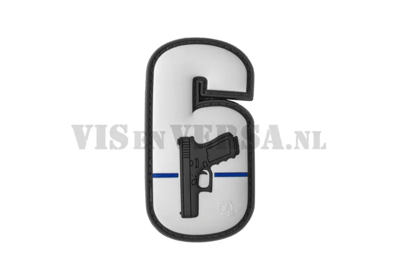 NLTactical BV Watch Your Six Rubber Patch - Color