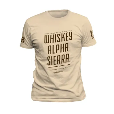 Whisky Alpha Sierra T-Shirt - Warrior