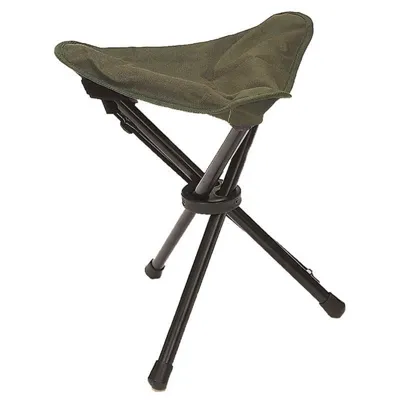 Taburete de Camping Plegable Tripode - MIL-TEC