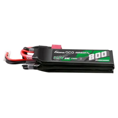 LIPO Nunchuk Triple 800mAh 11.1V 25C (T-Plug) - Gens Ace