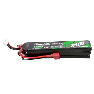 LIPO Nunchuk Triple 2400mAh 11.1V 25C (T-Plug) - Gens Ace