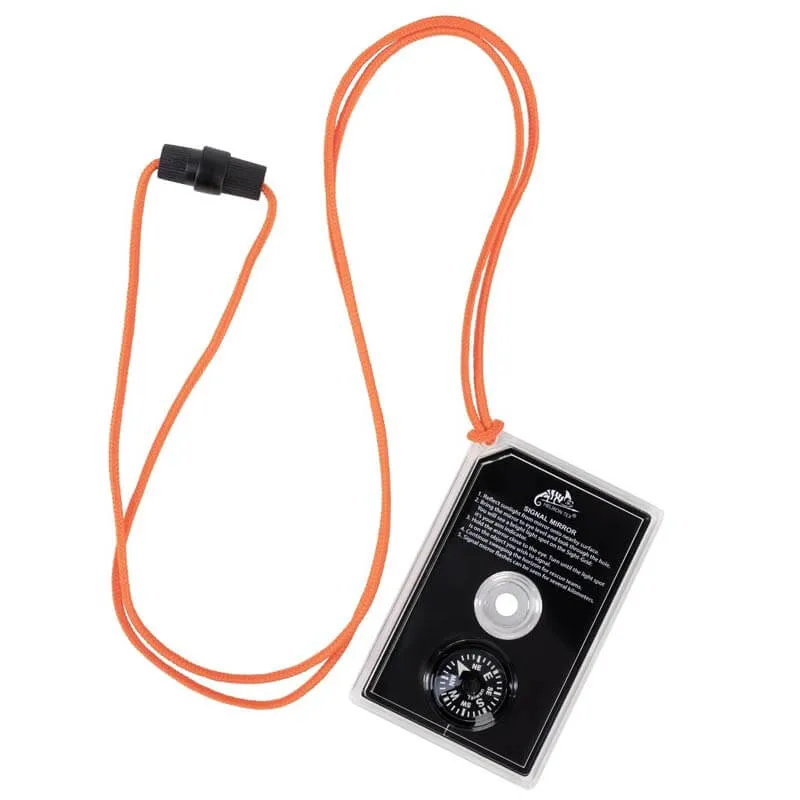 Helikon-Tex Espejo de Emergencia Signal Mirror con Brujula
