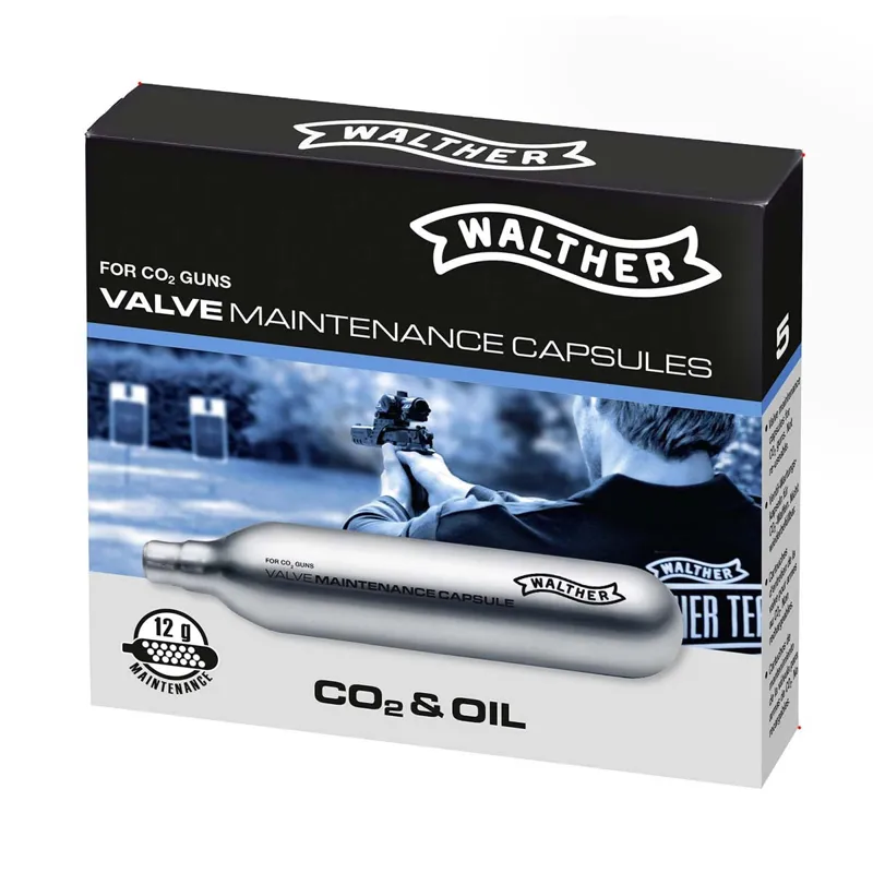 Great Oak Walther CO2 Onderhouds Capsules · Negro
